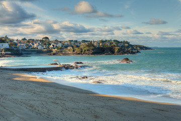 plage de saint quay portrieux - cote armor - baie de saint brieuc