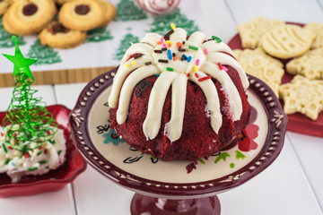 Christmas  sweets table.