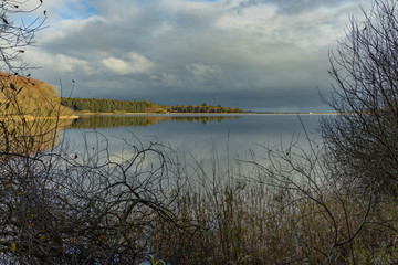 Woodburn Reservoir  and woodland forests, The Snowy Glen, Carrickfergus, County Antrim, Northern Ireland