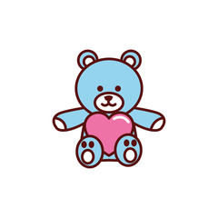 romantic passion love flat line