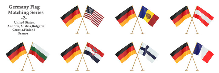 Germany Flag Matching Series 2