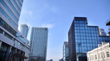 Fototapeta na wymiar Modern buildings