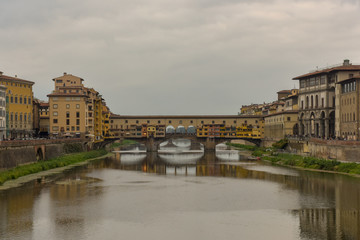 Obraz premium ponte vecchio in florence