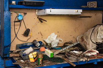 the hoarder warehouse is cluttered and cluttered