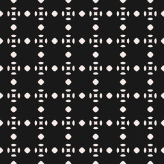 Vector seamless pattern, geometric shapes, circles, squares, buttons