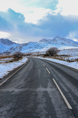 road in mountains