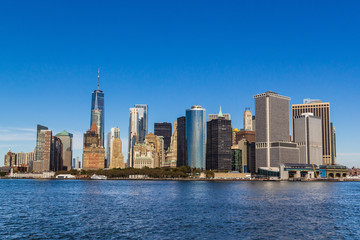 Fototapeta na wymiar New york City Skyline