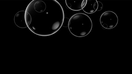 Balloon, foam, bubble background. Use for modern design, cover, template, decorated, brochure, flyer