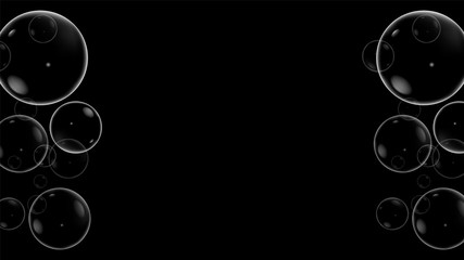 Balloon, foam, bubble background. Use for modern design, cover, template, decorated, brochure, flyer