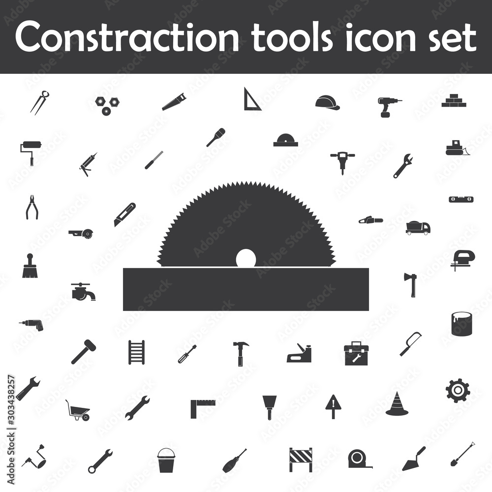 Poster conveyor rule icon. constraction tools icons universal set for web and mobile