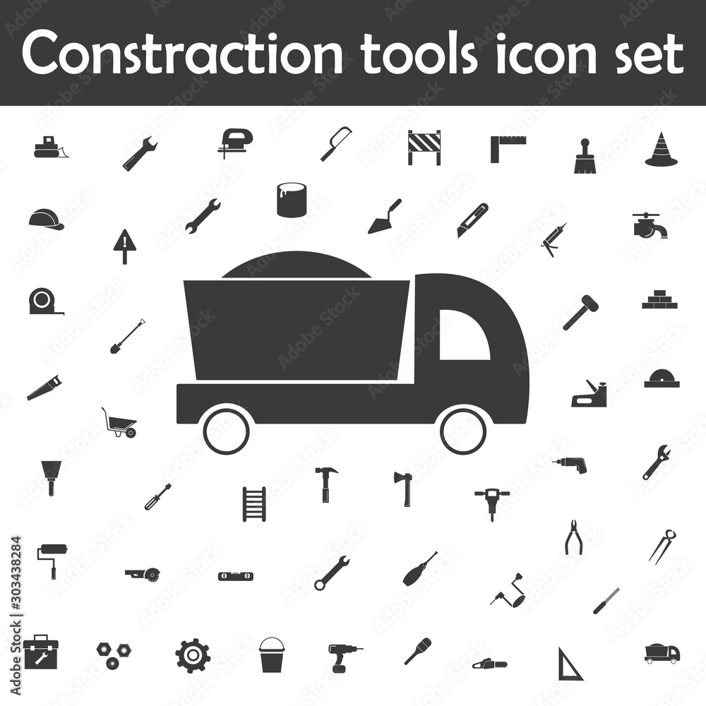 Poster tipper icon. constraction tools icons universal set for web and mobile