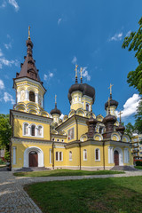 Fototapeta na wymiar Orthodox Catholic Church in Hrubieszow, Lublin Voivodeship Polan