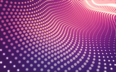 Abstract background. Molecules technology with polygonal shapes, connecting dots and lines....