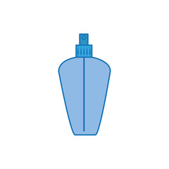 cosmetic spray bottle plastic fill icon blue