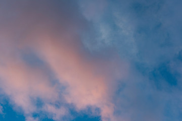 Fototapeta na wymiar Cloudy sky after a storm