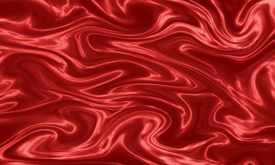 Fototapeta premium Abstract background luxury red cloth or liquid wave