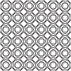 Pattern geometry of  octagon and hexagon background. Pattern is on swatch panel.