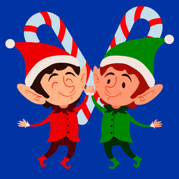 duendes en navidad