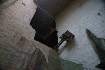 Japanese Mysterious Fantastic Quarry ruins