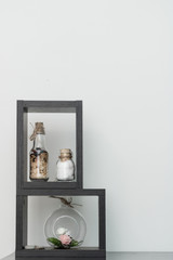 photograph of ornaments on wood