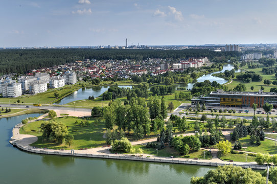 Minsk City Skyline - Belarus