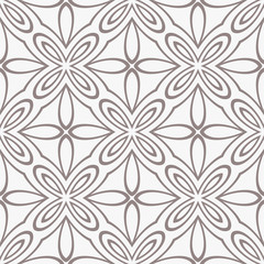 Geometric Pattern. Seamless Texture Grey Color Background. Vector illustration