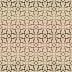 Decorative seamless geometric pattern with mojdern ornament. Vector decoration for fashion print, interior, design