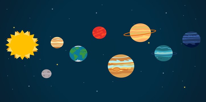 Planetas de nuestro sistema Solar