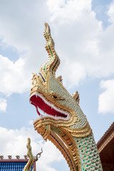 Fototapeta na wymiar Dragon in the temple
