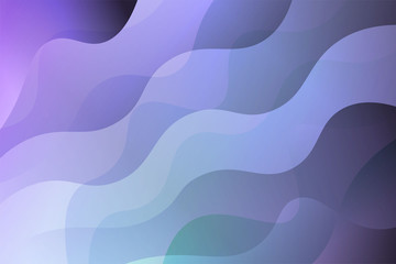 Wave background. Abstract geometric pattern. Vector illustration. Blue color