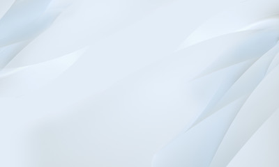 stylish abstract white simple swirl wavy background corporate business concept for presentation, printing, business cards, banner 3D Rendering, 3D Illustration