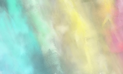abstract watercolor painted background with pastel gray, sky blue and medium aqua marine color and space for text or image
