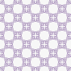 Art-deco seamless geometric pattern with retro ornament. Vector illustration