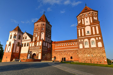 Fototapeta na wymiar Mir Castle Complex - Belarus