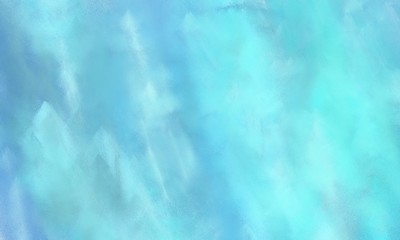 beautiful grungy brushed background with colorful sky blue, cadet blue and corn flower blue painted color
