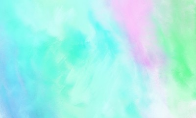 Fototapeta na wymiar abstract background with pale turquoise, lavender and aqua marine color and space for text or image