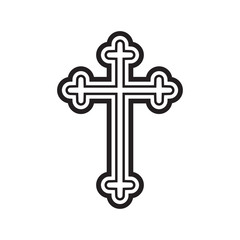 Orthodox Religion Cross Icon