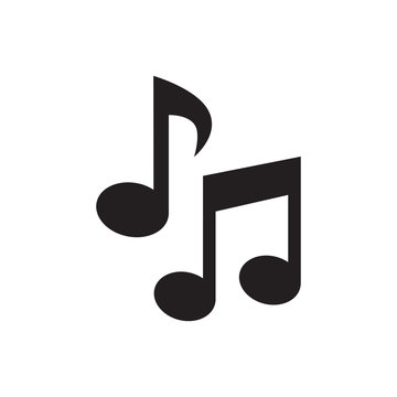 Music Notes Icon Vector