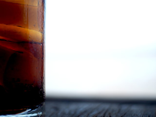 Soft drink on a white background