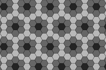 Fond hexagones nid d’abeilles 