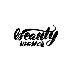 Obraz premium Vector calligraphy illustration isolated on white background