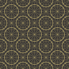 Geometric pattern, Art Deco, modern style.Strict forms, vector illustration