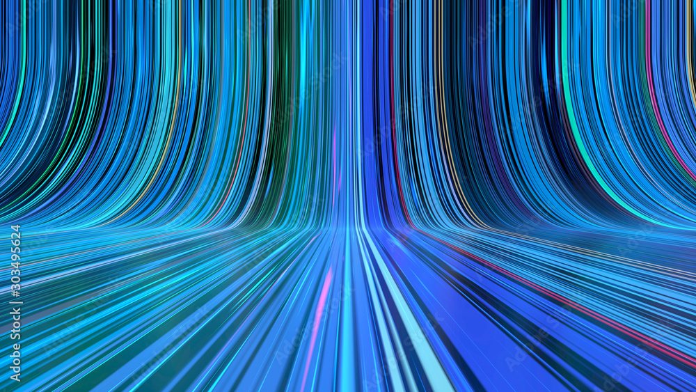 Poster abstract background with lines
