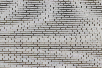 Fototapeta na wymiar Texture of a white brick wall for background