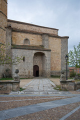 Fototapeta na wymiar Santiago church. Avila. Castilla y León, Spain.