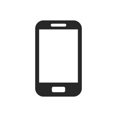 Handphone icon vector symbol illustration EPS 10