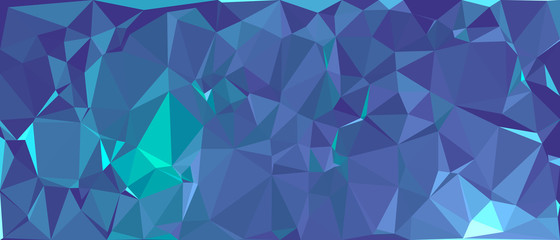 Obraz premium Abstract polygonal background. Triangular geometric pattern. Vector illustration.