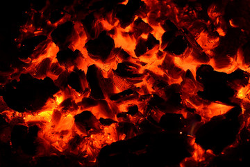 bonfire wood fire flame sparks