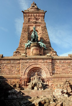 Das Kyffh&auml;userdenkmal im Kyffh&auml;usergebirge