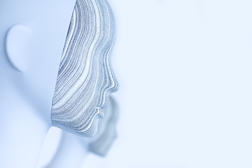 Abstract background of mannequins in on the shop window